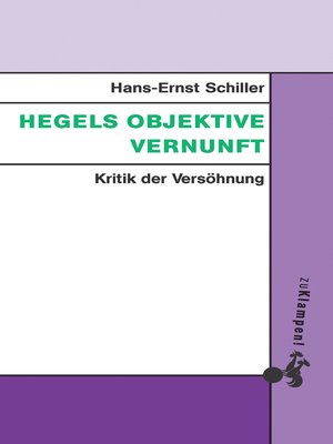 cover image of Hegels objektive Vernunft